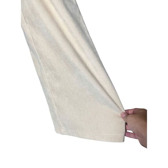 Nasty‎ Gal Corduroy Cream Zip Up Jumpsuit Size 6 - Picture 5 of 11